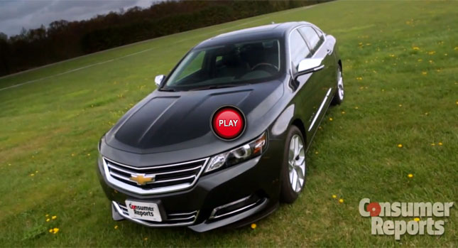  New Chevrolet Impala is First American Sedan to Get Top Consumer Reports Rating in 20 Years