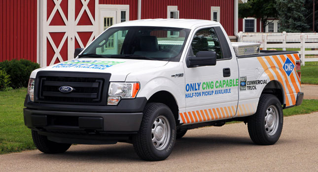  2014 Ford F-150 Adds CNG and LPG Option Starting from $7,815