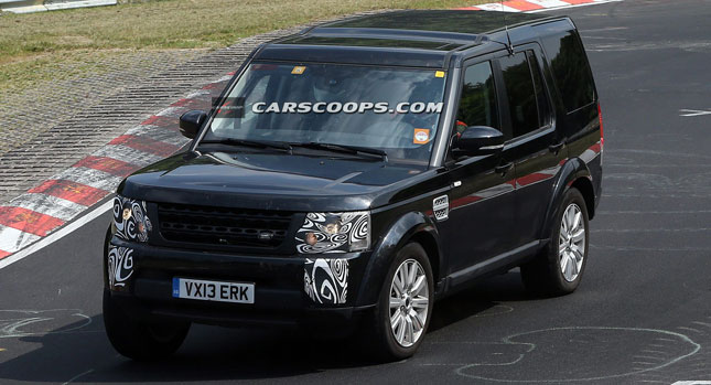  Spy Shots: 2014 Land Rover Discovery / LR4 Lightly Updated, May Get Supercharged V6