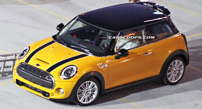  All-New 2014 Mini Cooper S Scooped Completely Undisguised!