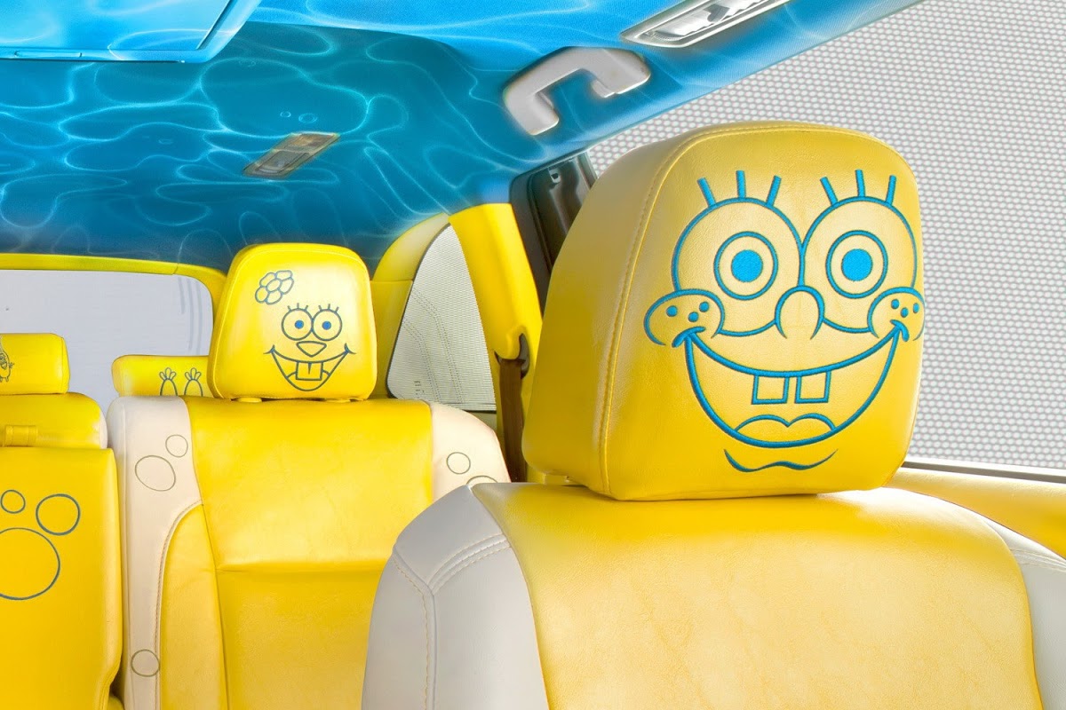 Toyota Highlander SpongeBob SquarePants Concept is Creepy, Fun or Silly