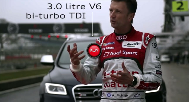  Allan McNish Tries to Convince Us that the Audi SQ5 TDI Doesn’t Feel Like an SUV in Corners