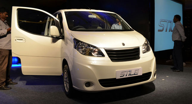  Ashok Leyland Stile Is a Nissan NV200-Based Van for India