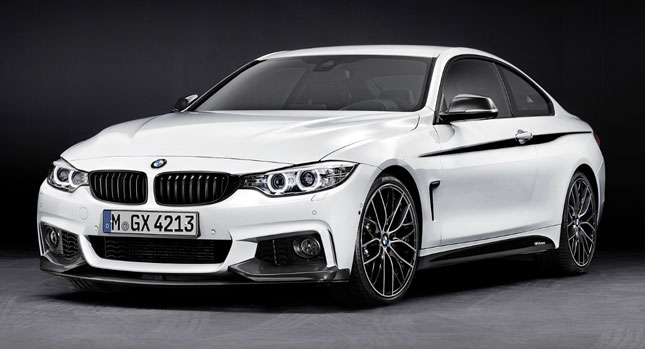  BMW Reveals New M Performance Package for the 4-Series, Hints at M4's Styling