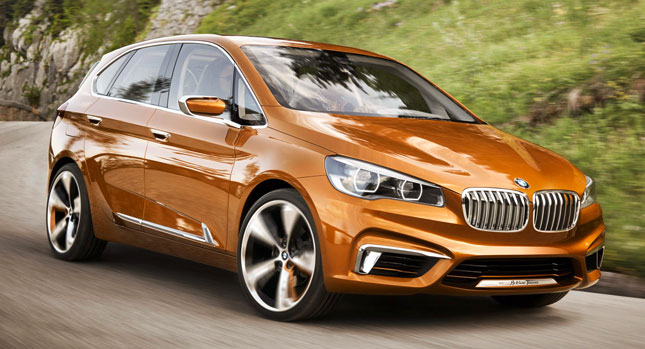  New BMW Concept Active Tourer Outdoor for Those Who Like to Carry Their Bikes