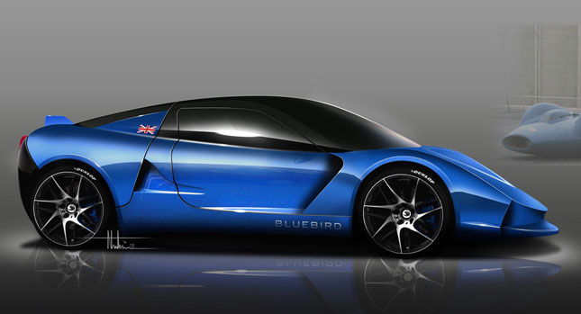  Bluebird Goes from Land Speed Records to Producing a New Electric Sports Car