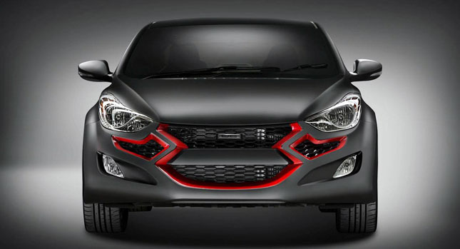  DC Design Puts Lipstick on a Hyundai Elantra