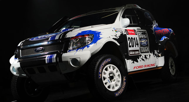  Ford Enters 2014 Dakar with Two V8-Powered Ranger Pickups that Return…2.6 to 8.4 MPG!