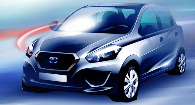  Reborn Datsun Brand Teases First Model, an Affordable Micra-Based Supermini