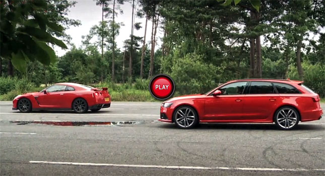  Autocar Compares GT-R to RS6 Avant, Discovers Nissan Is Faster and Audi Is More Comfortable…