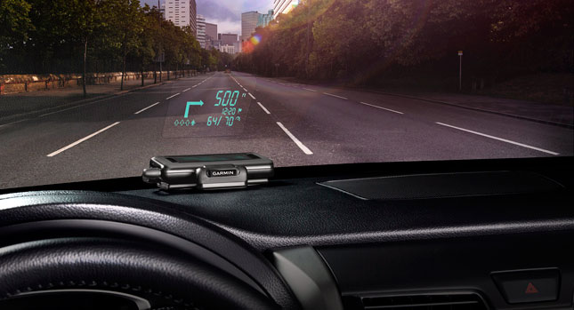  Garmin Makes Head-Up Display Navigation Available to the Masses with $130 Device