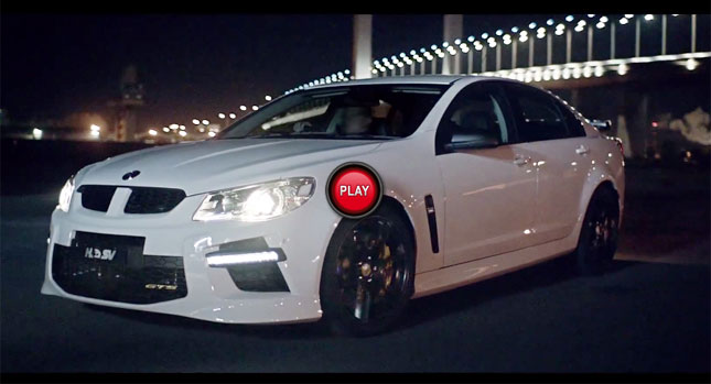  Holden's New HSV Gen-F GTS Gets Inspirational Promo