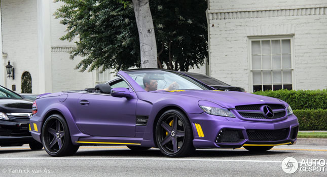  Mercedes-Benz SL 63 AMG, The…Los Angeles Lakers Edition