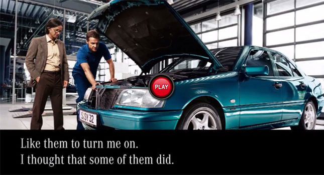  Err, Say Again? This Is the Mercedes-Benz Service Song…