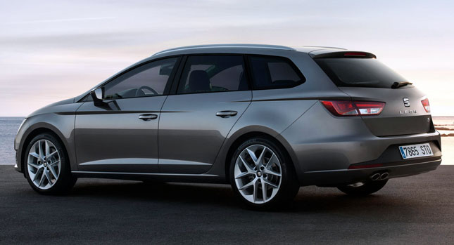  First Official Photos of New Seat Leon ST Compact Estate
