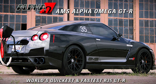  Nissan GT-R Alpha Omega with 1,700+WHP Runs 1/4 Mile in Under 8 Seconds! [w/Video]