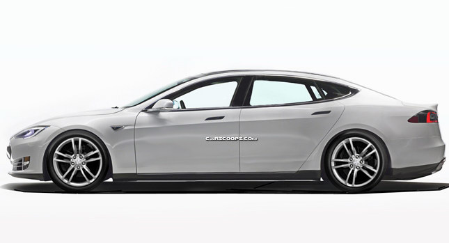  Long-Weelbase Tesla Model S for the Chinese Market, Anyone?