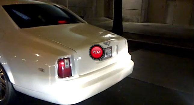  Guys Have Some Fun with Bentley Rolls-Royce Flying Spur Chrysler Driver [NSFW]