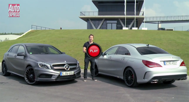  Civil War: New Mercedes A45 AMG Hatch vs. CLA 45 AMG Saloon – Which One Would You Get?