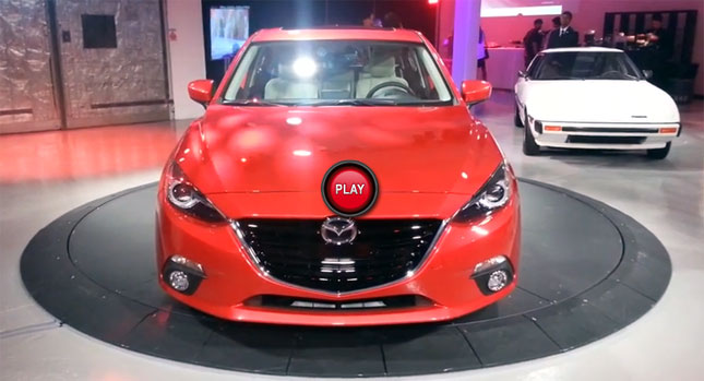  Walk Around the 2014 Mazda3 Hatch in These New Videos