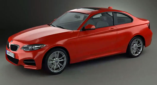  New BMW 2-Series Coupe Rendered in 3D [w/Video]