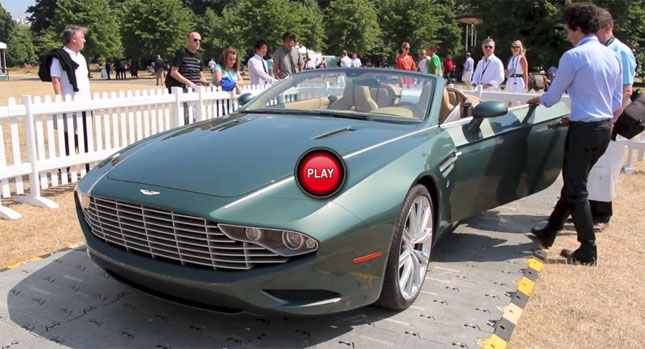  Walk Around the New Aston Martin Centennial Coupe and Spyder by Zagato