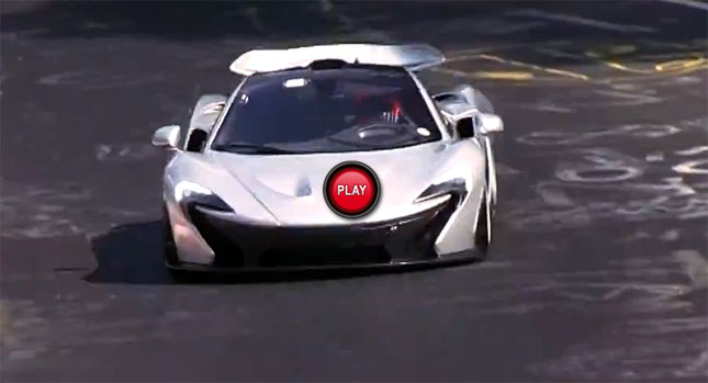  Fresh Videos of McLaren P1 XP2R Prototype and an Official Response On What It Is