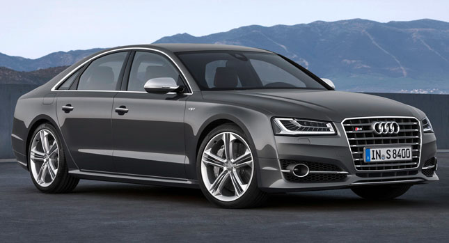  Audi's More Powerful, Better Looking 2014 A8 and S8 Facelift Sedans [70 Photos & Video]