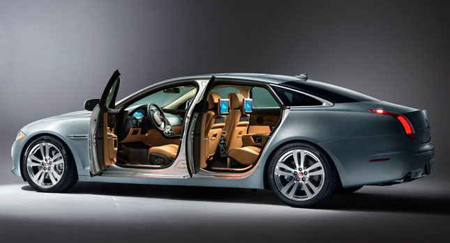  Mild Updates for European Market 2014 Jaguar XJ