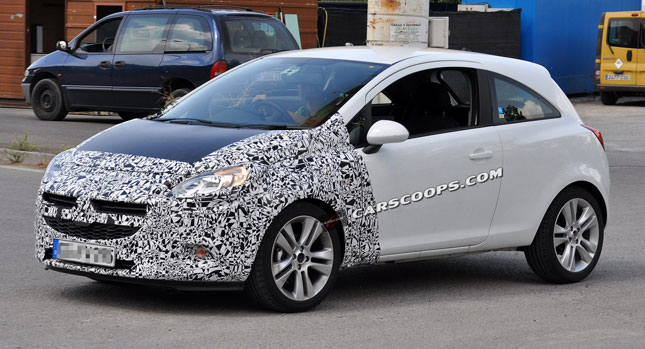  Scoop: 2014 Opel Corsa Receives a Touch of Adam