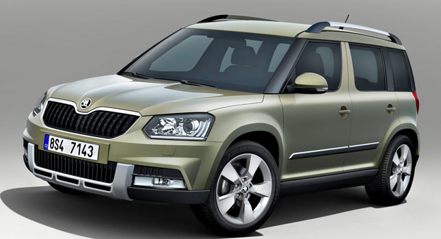  Facelifted 2014 Skoda Yeti Comes in City and Outdoor Flavors