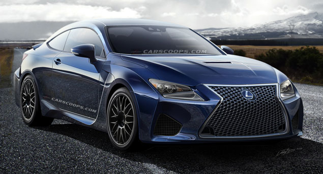  Future Cars: Brutish New Lexus RC-F Coupe to Take on Ze Germans