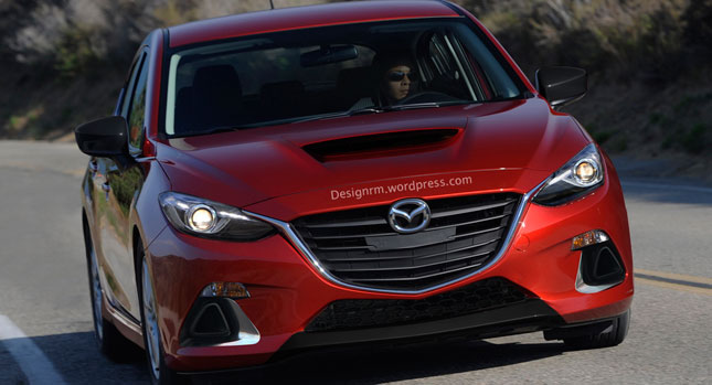  Designer's Take on a New MazdaSpeed3 Performance Hatch