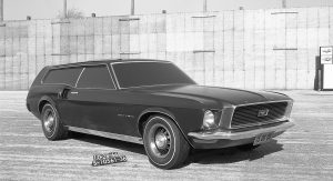 Ford Mustangs That Never Were: 1966 Mustang station wagon