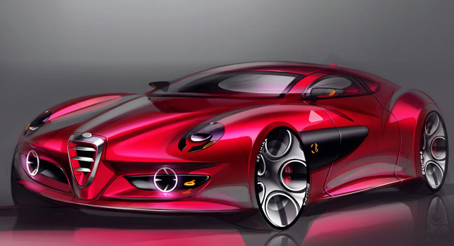  Another Alfa Romeo Design Study for a Sports Coupe