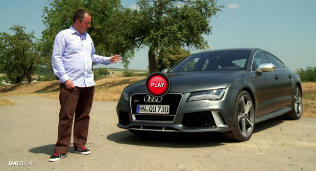  EVO Reviews Audi RS7, Praises Its Engine, But Can’t Call it a Driver’s Car