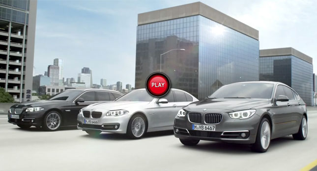  Facelifted BMW 5-Series Range Featured in Launch Promo