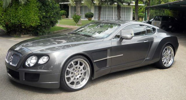 Rolls-Royce Phantom One-Off Prototype is an Aston Flavored Bentley Continental GT…