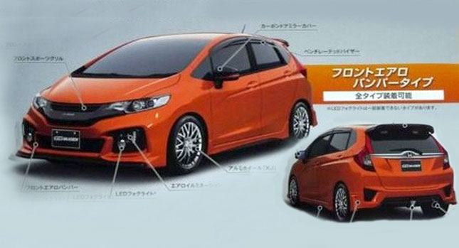  Leaked Catalogue Page Allegedly Reveals Mugen-Prepped Honda Fit