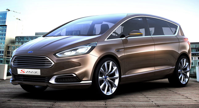  New Ford S-MAX Concept Previews Next Gen Minivan [70 Photos]