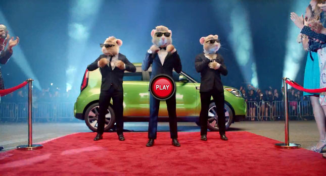  There's No Petting the Hamsters in the Latest Kia Soul Ad with Lady Gaga's Applause