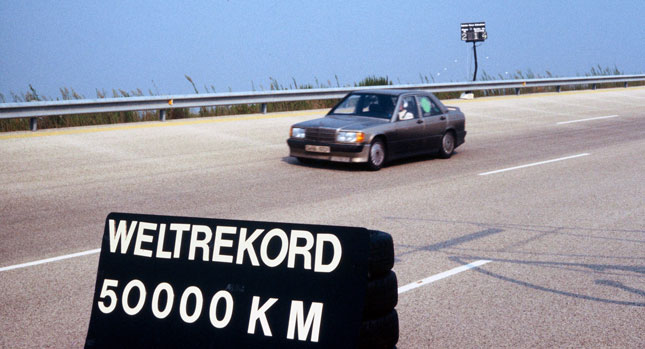  Mercedes Remembers the 190 E 2.3-16’s 1983 Nardò Reliability Records [w/Video]