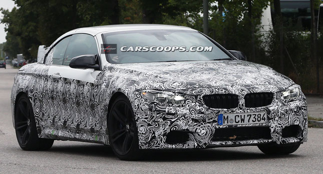  Scoop: New BMW M4 Convertible Breaks Cover for the First Time