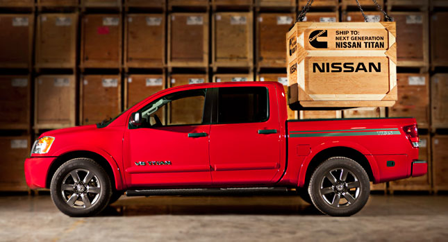  Next Nissan Titan to Offer a New Cummins 5.0-liter V8 Turbo Diesel