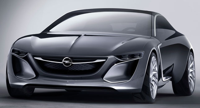  New Monza Concept is Opel’s Idea of a Coupe with Wings for Doors