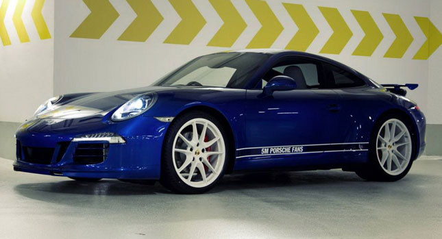  Porsche Builds Special 911 to Celebrate 5 Million Facebook Fans Using Their Input