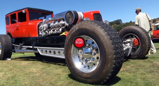  Rodzilla is a 1928 Studebaker with Truck Chassis and Turbocharged Tank Engine