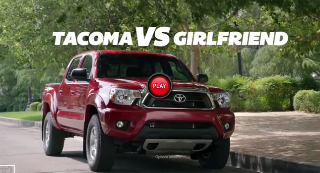  Toyota Pits Tacoma Against Crying Girlfriends, Magicians, Mimes and the Reaper in New Ads