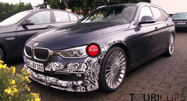  Scoop: New BMW M235i and Alpina D3 Touring Diesel Filmed on the 'Ring