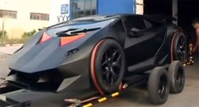  Check Out This Lamborghini Sesto Elemento Clone Made in Kyrgyzstan [w/Videos]